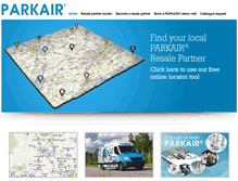 Tablet Screenshot of parkair.uk.com